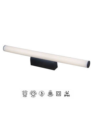 ANTIGA * APLIQUE LED IP44 3000K 12W NEGRO